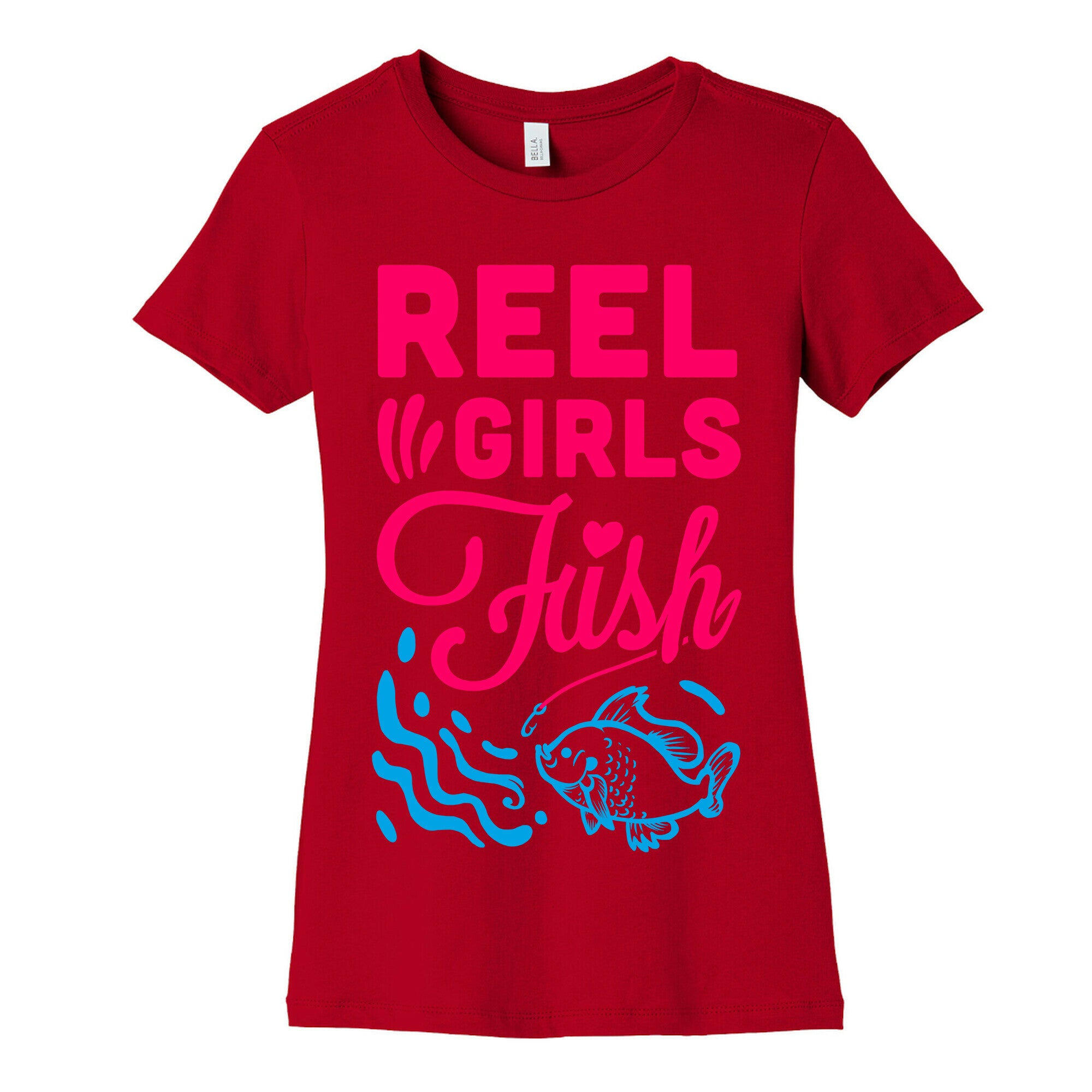 Reel Girls Fish! Women's Cotton Tee